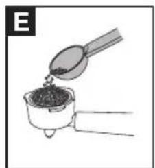 Emeril Lagasse Pro Espresso Machine EM0112-0SL - Filling the portafilter - 2