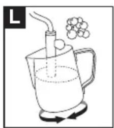 Emeril Lagasse Pro Espresso Machine EM0112-0SL - Frothing milk - 1