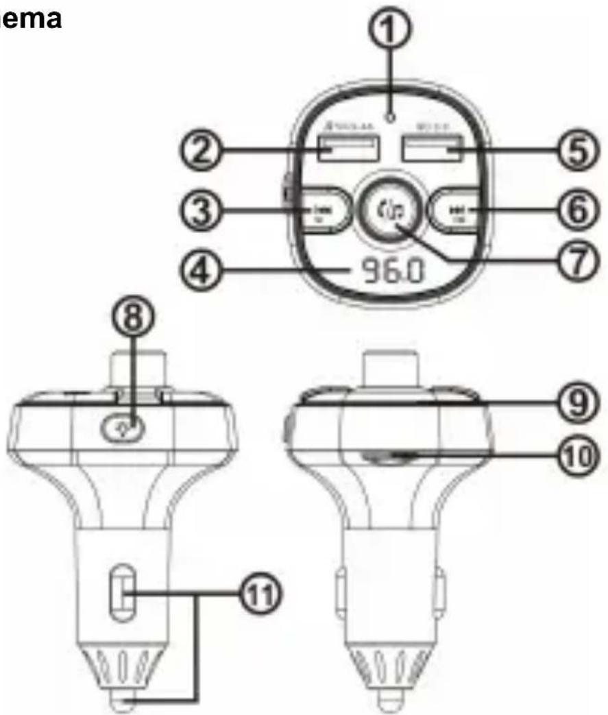 AKAI FMT-52BT - Schema - 1