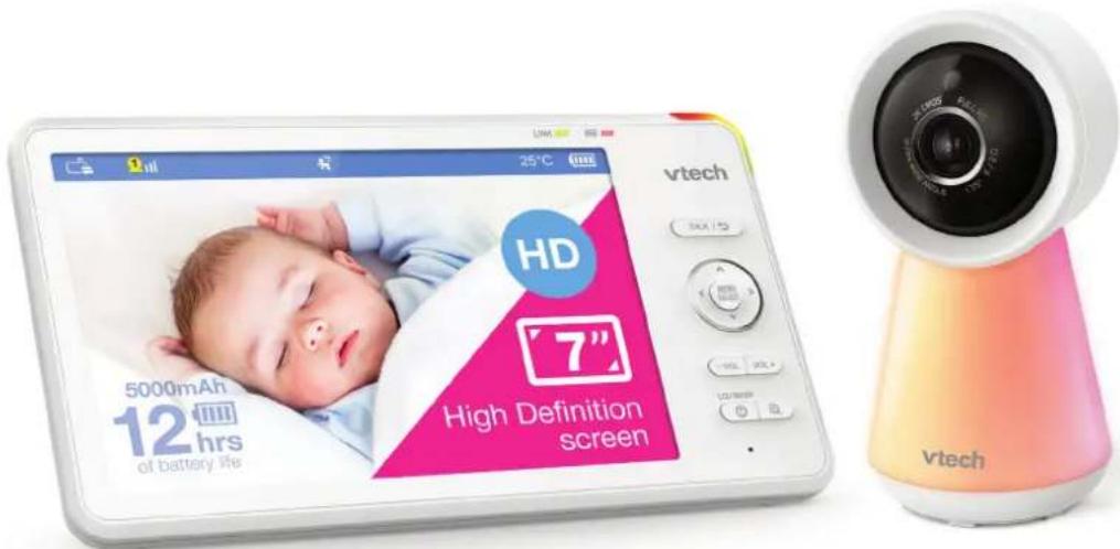5000mAh 12 hrs of battery life HD 7" High Definition screen vtech vtech