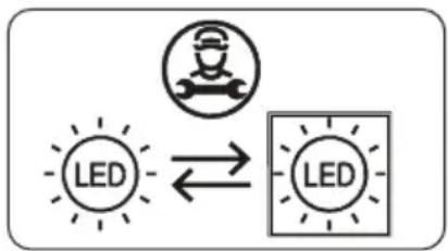 Helkama HJK268E - Byte av LED-belysning - 2