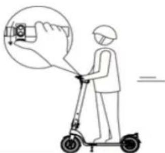 AKAI Infiny City - How to ride the E-scooter - 5