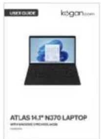 USER GUIDE kbgan.com ATLAS 14.1st NJ70 LAPTOP WITH VERSIONS ENGLISH LAGS www.kbgan.com