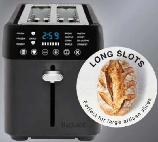 FRESH FROZEN REBEAT 2:5.9 BREAD RUMPLE GRAN SINGLE PASTRY SWEET ENRUFFIN CRAMPET LONG SLOTS Perfect for large artisan slices