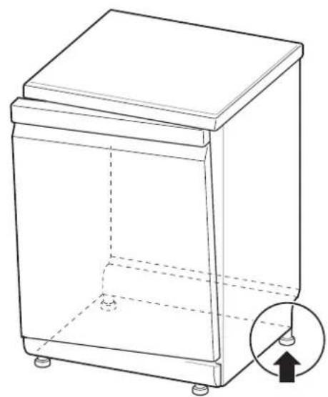 Seiki SC-1300AU6DWW - The door tilts to the left - 1