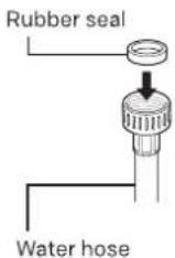Seiki SC-1300AU6DWW - Connection between water inlet pipe and faucet - 1
