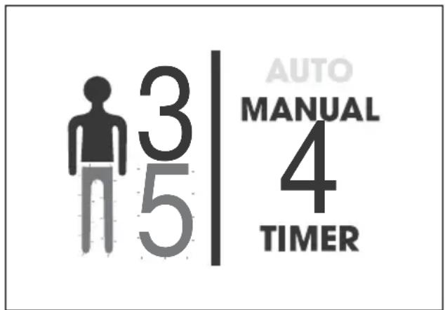 3 5 AUTO MANUAL 4 TIMER