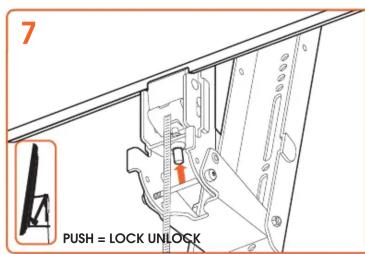 7 PUSH = LOCK UNLOCK