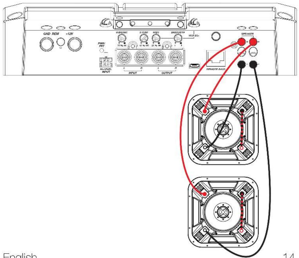 GND REM +12V PWR/ PBT HIGH-FUEL INPUT SUBS/WC X-O/SP PWD SAND/SWTH 10kΩ 30 40kΩ 150 20kΩ 30 100kΩ SPEAKER INPUT OUTPUT REMOATE BACK English 14