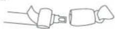 Baby Trend Venture - Seat belt systems that are Adequate for use with the Safety Seat: - 3