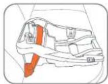 Baby Trend Venture - Installation of the Safety Seat / Vehicle Belt Installation of Base: - 3