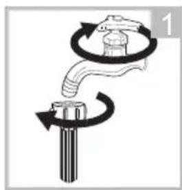 Diagram showing a valve mechanism with rotating arrows and a base, no text or symbols present