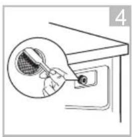 Illustration of a hand holding a tennis racket inside a table, with no visible text or symbols