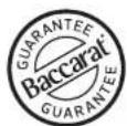 Baccarat The Flavour Blast - You must not Dispose of any Defective Product: - 1