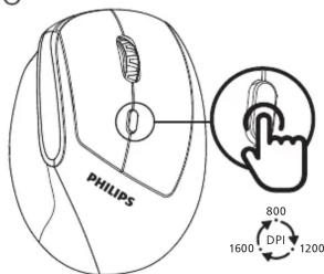 PHILIPS 800 1600 DPI 1200