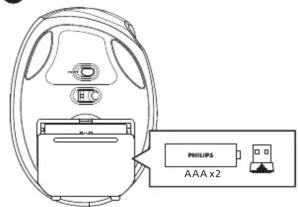 PHILIPS AAA x2