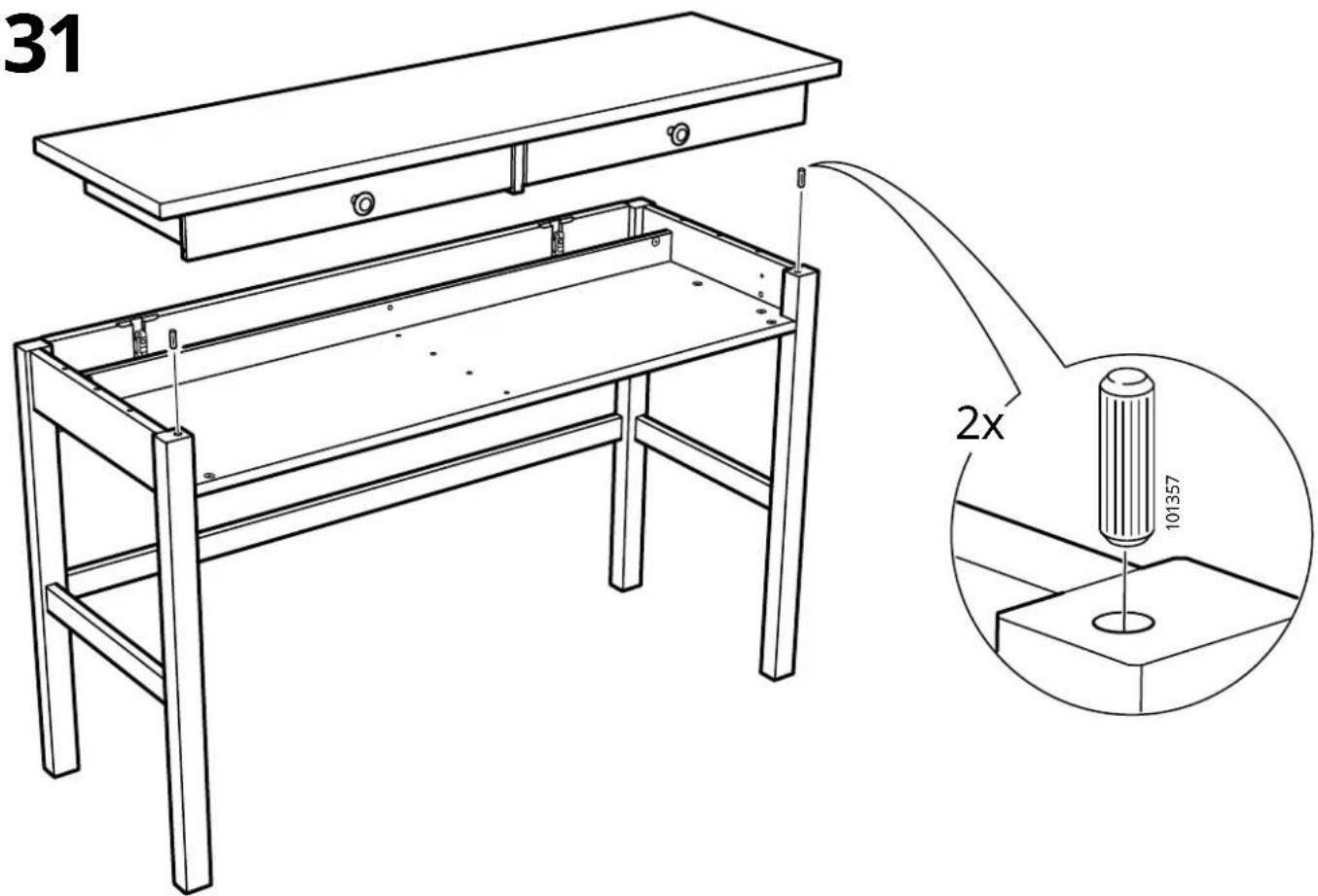 IKEA HEMNES 305.349.54 - 25 - 10