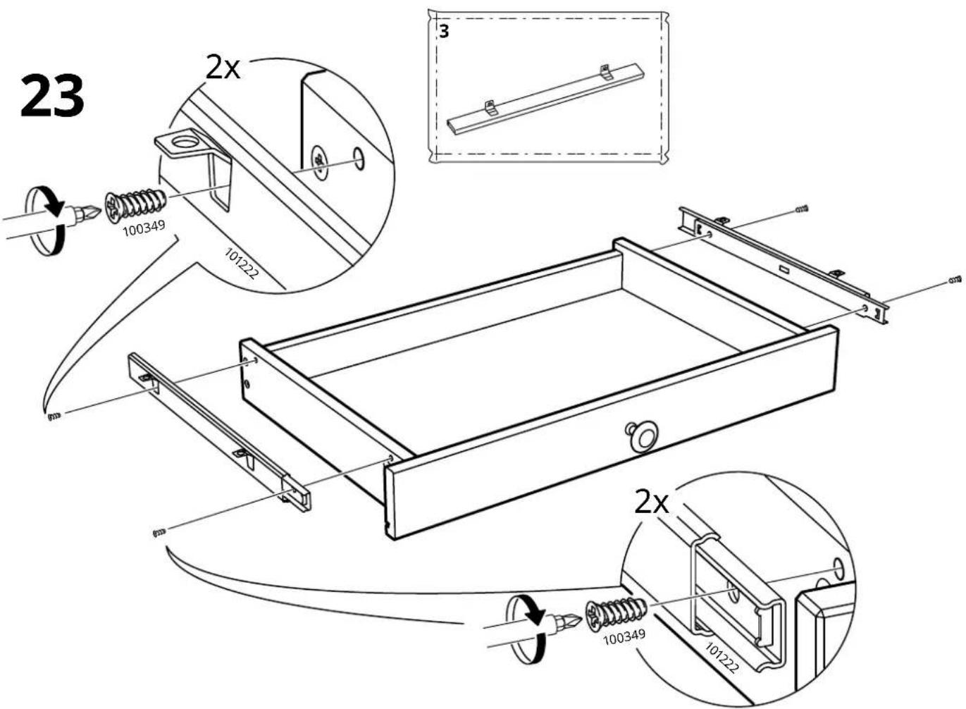 IKEA HEMNES 305.349.54 - 45