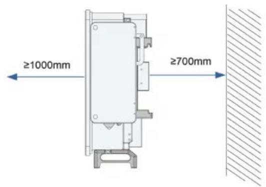≥1000mm ≥700mm