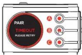 PAIR TIMEOUT PLEASE RETRY A B C