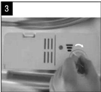 MIDEA JHDW6TT - How to fill the Rinse Aid Dispenser - 3