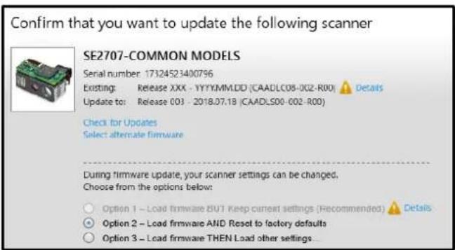Unitech MS282 - ファームウェア更新 - 3