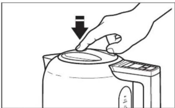 KITCHENAID 5KEK1835A - FILLING THE ELECTRIC KETTLE WITH WATER - 1