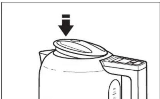 KITCHENAID 5KEK1835A - FILLING THE ELECTRIC KETTLE WITH WATER - 3