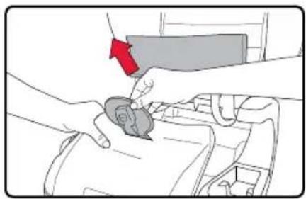 BRITAX Grow With You ClickTight - Como pasar de modo regulable al modo de arnés: Sustitición del arnés y la hebilla - 4