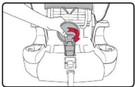 BRITAX Grow With You ClickTight - El modo de arnés al modo regulable: Almacenamiento del arnés y la hebilla - 6