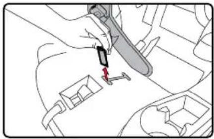 BRITAX Grow With You ClickTight - Extracción de la hebilla - 2