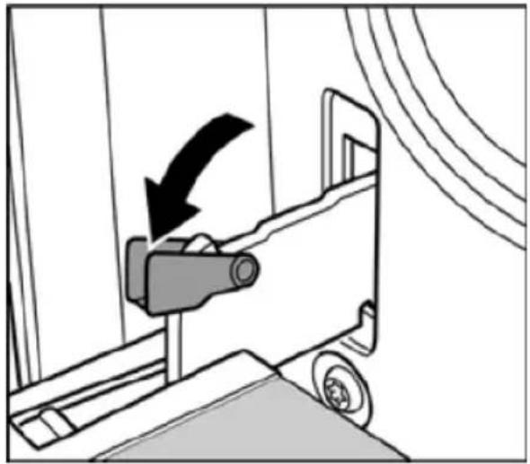 MIDEA 24DMS4G113 - Removing the appliance door - 1