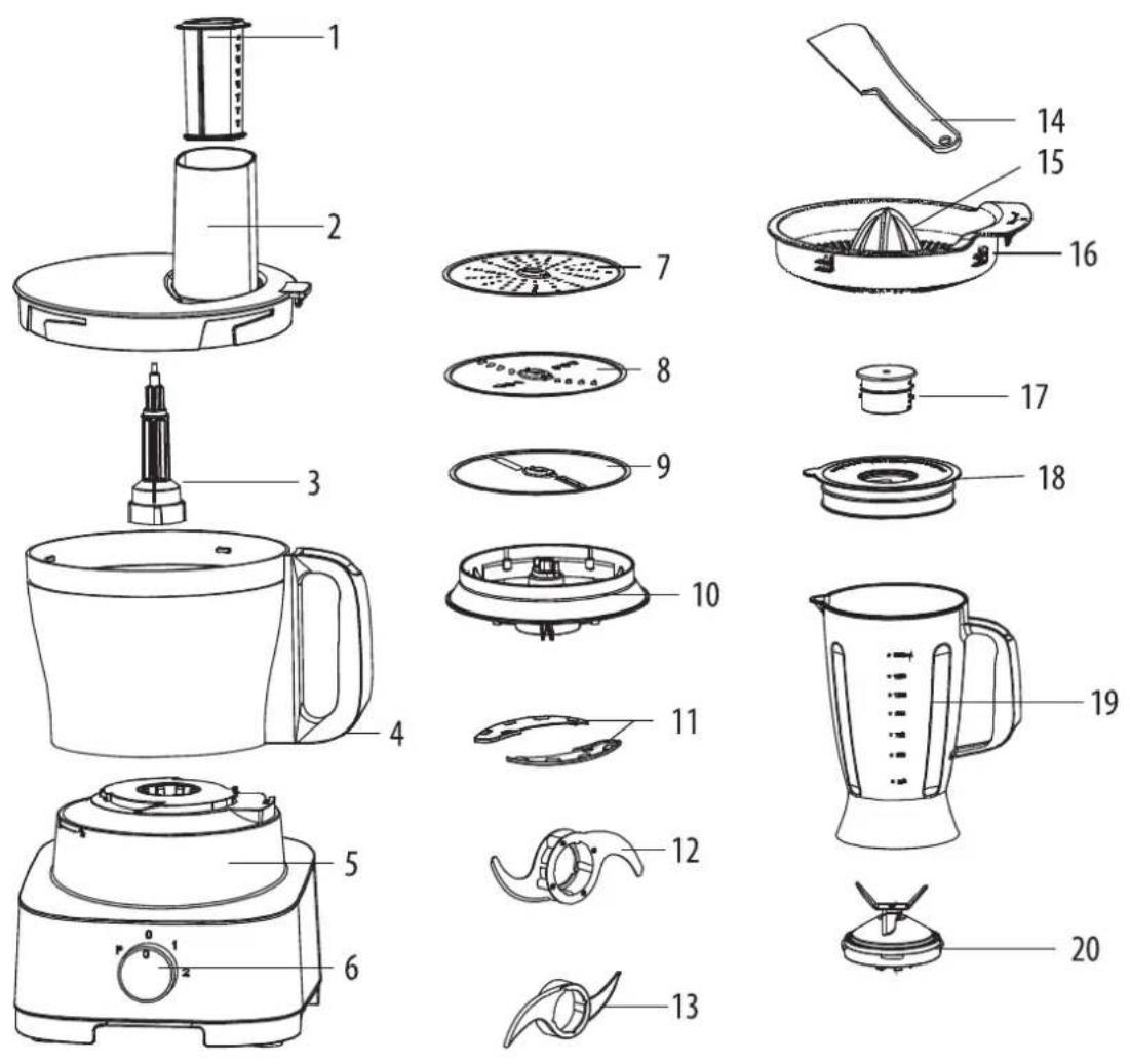 WESTINGHOUSE WHFPR01SS - PARTS AND FEATURES - 1