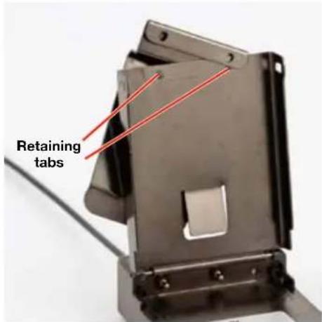 Retaining tabs