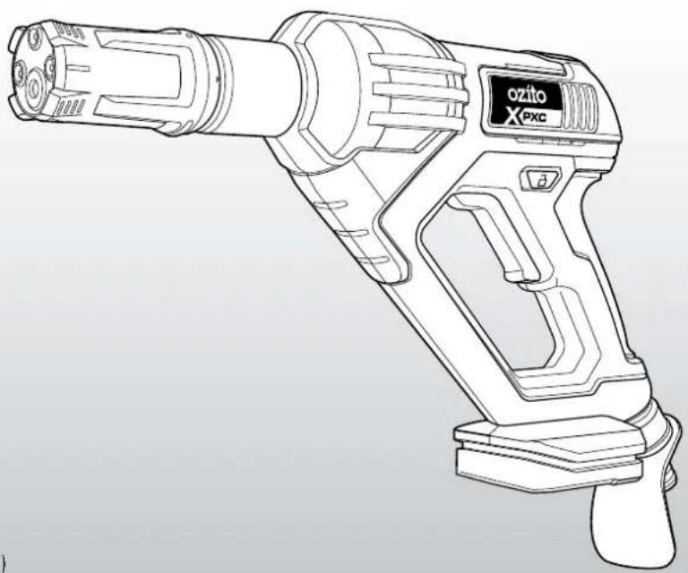 Ozito PXPWS-1824 - SPECIFICATIONS - 1