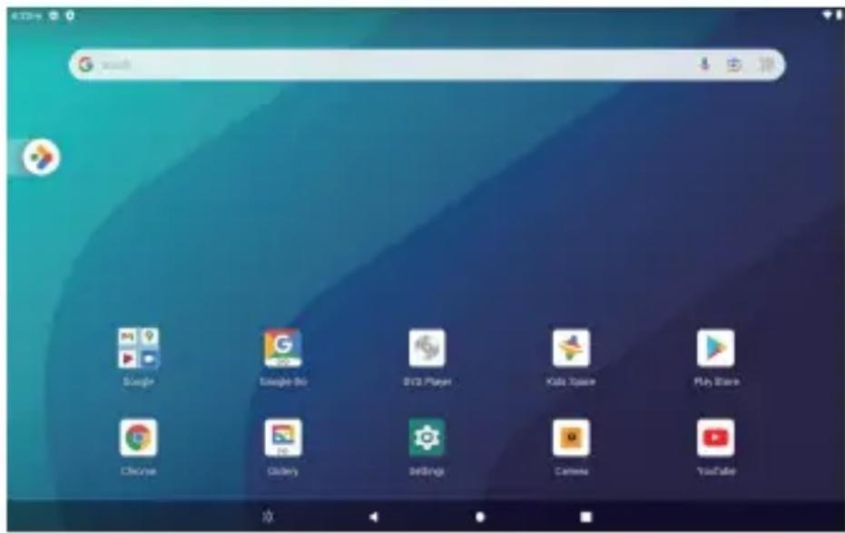 Google Google Bo DVB Player Kato Space Play Store Chrome Gallery Settings Camera YouTube