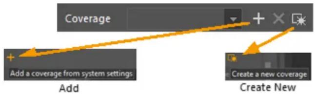 Coverage Add a coverage from system settings Add Create New + + *