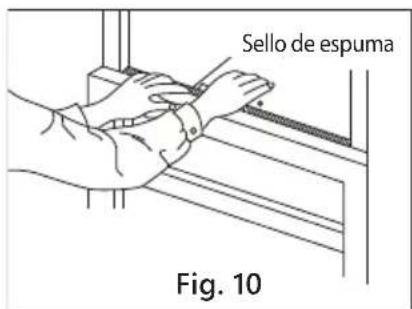Sello de espuma Fig. 10