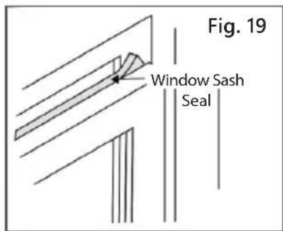 Fig. 19 Window Sash Seal
