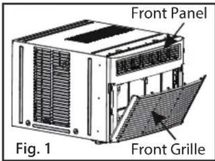 Front Panel Fig. 1 Front Grille