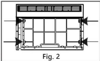 TOSHIBA RAC-WK1511ESCWU - Retirar el Acondicionador de Aire del Gabinete - 2