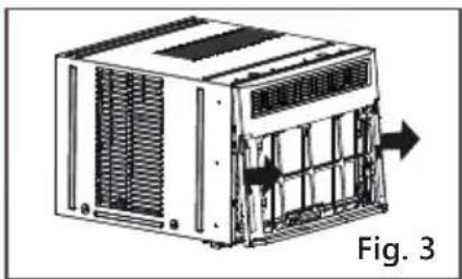 TOSHIBA RAC-WK1511ESCWU - Retirar el Acondicionador de Aire del Gabinete - 3
