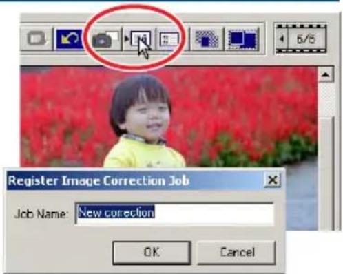 Register Image Correction Job Job Name: New correction OK Cancel
