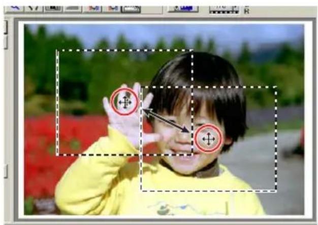 MINOLTA DiMAGE Scan Elite II - To move the cropping frame... - 1