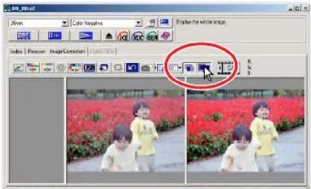 MINOLTA DiMAGE Scan Elite II - COMPARING PRE/POST CORRECTION IMAGES - 2