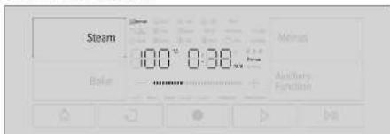 Steam 100° 0:38" Baler Audiary Function