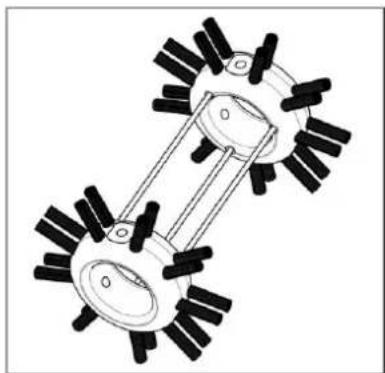 PCE Instruments VE 355N - Centring star - 1