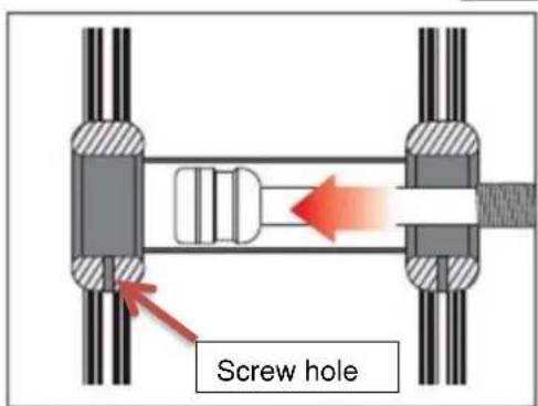 Screw hole