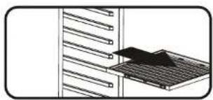 DELONGHI DEWC46D - Removing the roller shelves - 2