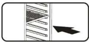 DELONGHI DEWC46D - Opening and closing roller shelves - 1